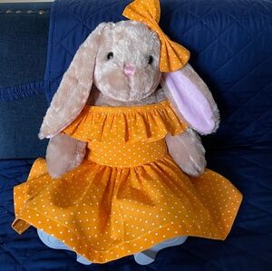 Bear Dress And Head bow